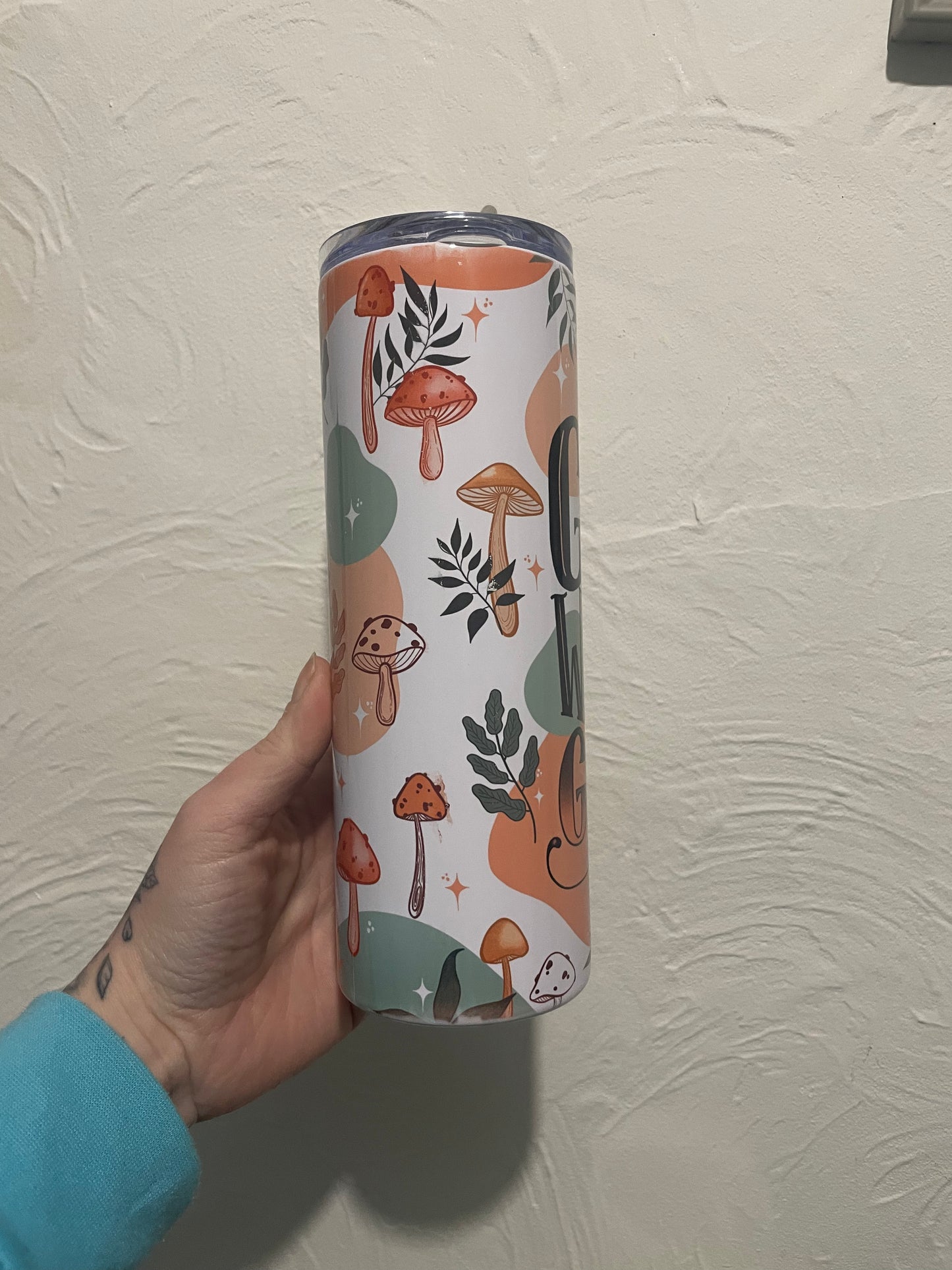 Mental health grow through what you go through tumbler 🍄