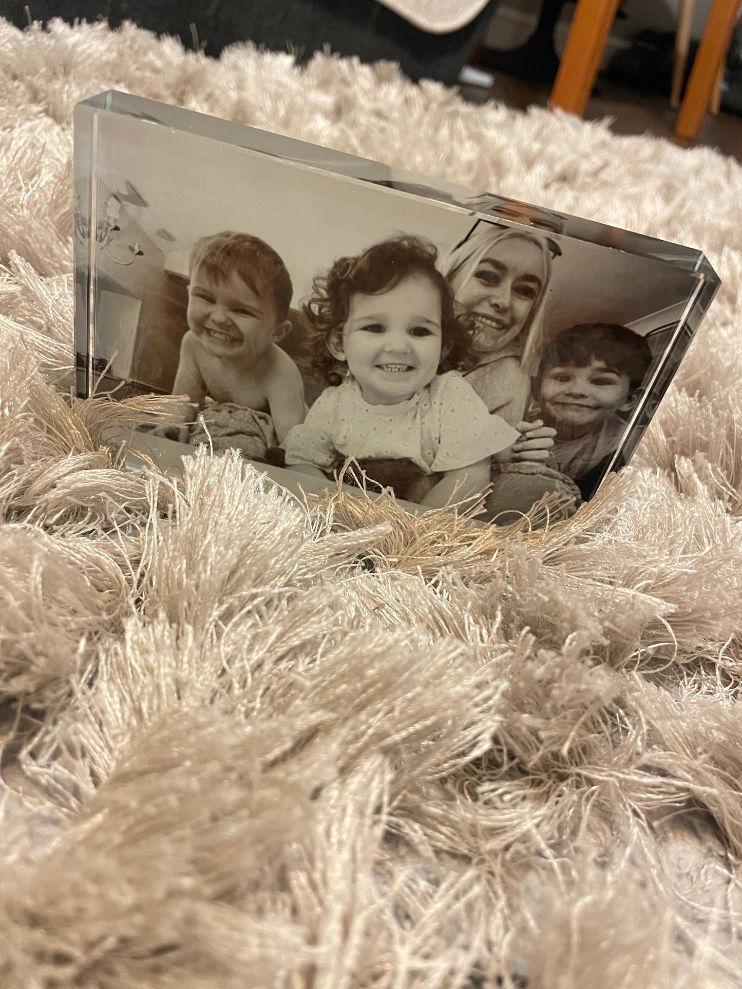 Crystal photo block ✨