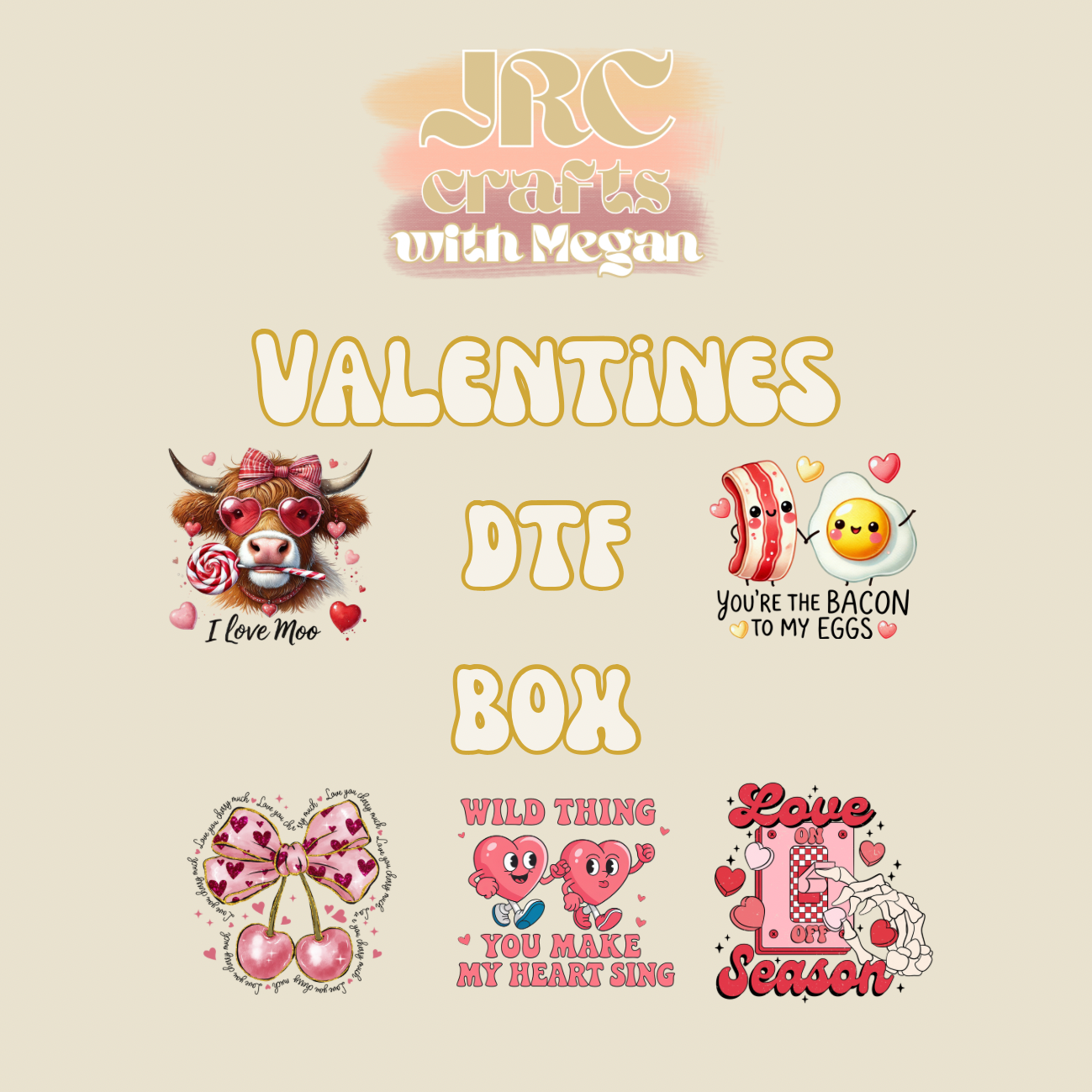 Mystery Valentines DTF Box ❤️