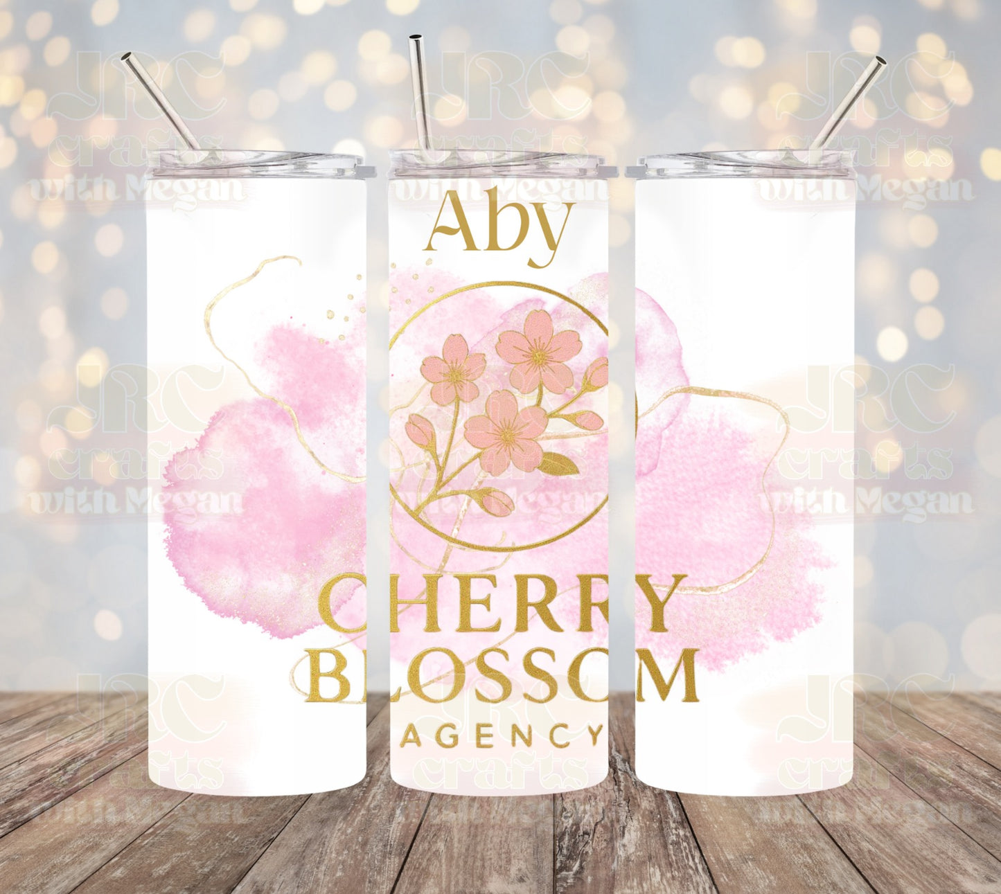 Cherry Blossom Agency Tumbler 🌸